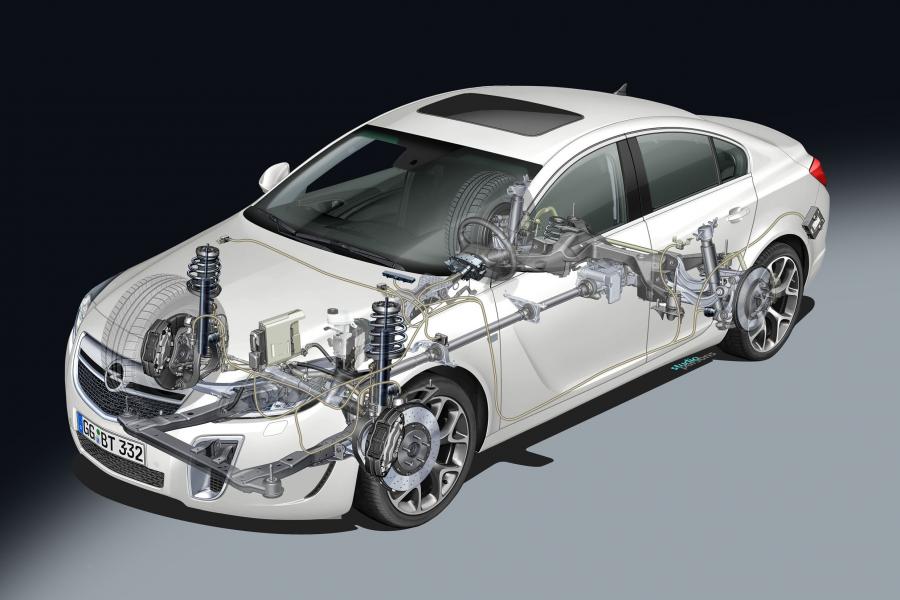 Схема Opel Insignia OPC 2009 года  (фото 52 из 57)
